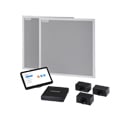 Shure IMXRK80Z IntelliMix Room Kit for Large Zoom Rooms with 3-Camera Huddly Crew System & 2x MXA902 Microphones