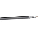 West Penn 256450 RG6/U 12Ghz 75 Ohm HD-SDI CMP Plenum Coaxial Video Transmission Cable - Black - 1000 Foot Put-Up