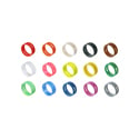 NEUTRIK XXR-5-NEO Colored Ring for X-Series Cable Ends - Glow in the Dark Neon Green - 10-Pack
